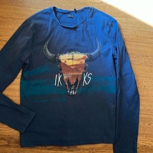 Ikks boys long sleeve tee. Size 14